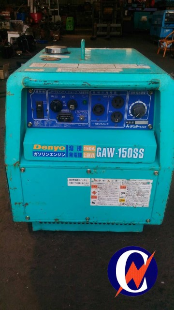 擎揚機電 DENYO 電友 GAW-150SS 日本外匯二手中古發電機